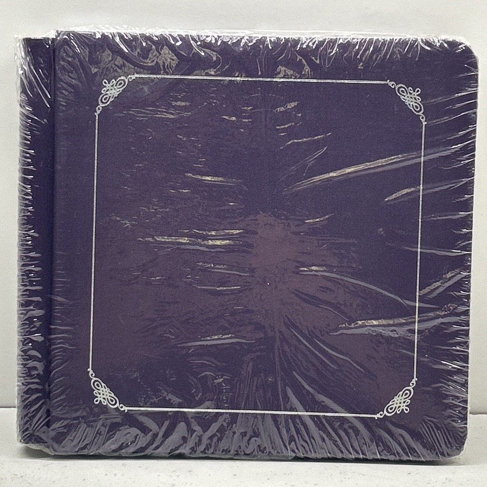 CREATIVE MEMORIES Purple 7 x 7 ALBUM SCRAPBOOK Includes PAGES NEW & SEALED